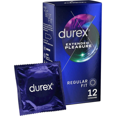 Durex Extended Pleasure – Condooms met vertragend effect (12 stuks) -1