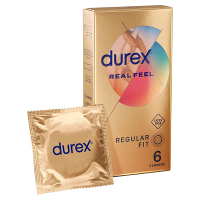 Durex Real Feel – Latexvrije Condooms (6 stuks)